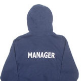 NIKE Stilly Rapids Baseball Mens Blue Hoodie USA S