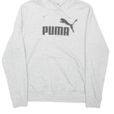 PUMA Mens Grey Hoodie L