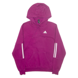 ADIDAS Womens Purple Hoodie XS