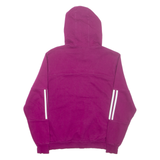 ADIDAS Womens Purple Hoodie XS