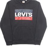 LEVI'S Mens Black Hoodie M