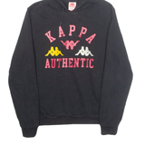 KAPPA Mens Black Hoodie L