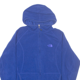 THE NORTH FACE Womens Blue Hoodie Full Zip XL