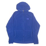 THE NORTH FACE Womens Blue Hoodie Full Zip XL