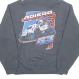 RUSSELL ATHLETIC Womens Grey Hoodie M