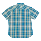 LEVI'S Mens Shirt Blue Check M