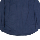 FADED GLORY Mens Plain Shirt Blue Long Sleeve XL