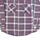 ST JOHNS BAY Mens Lumberjack Shirt Red 90s Plaid Long Sleeve L