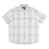 CARHARTT Loose Fit Mens Shirt Cream Check L
