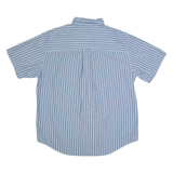 CHAPS Mens Shirt Blue Striped XL