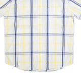 TOMMY HILFIGER Mens Shirt White Check XL