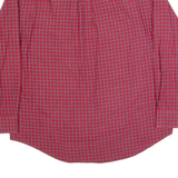 NAUTICA Mens Shirt Red Check Long Sleeve L