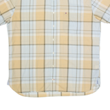 TOMMY HILFIGER Mens Shirt Brown Check XL