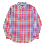 RALPH LAUREN Mens Shirt Red Plaid Long Sleeve XL
