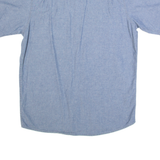 WRANGLER Mens Plain Shirt Blue M