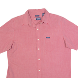 CHAPS Mens Plain Shirt Red L
