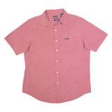 CHAPS Mens Plain Shirt Red L