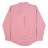 TOMMY HILFIGER Mens Shirt Red Gingham Long Sleeve 2XL