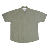 WRANGLER Mens Shirt Green Check XL
