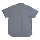 NAUTICA Mens Shirt Black Check L