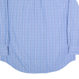NAUTICA Mens Shirt Blue Check Long Sleeve XL