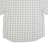 NAUTICA Mens Shirt Cream Check 2XL