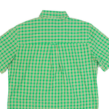 CHAPS Mens Shirt Green Check M