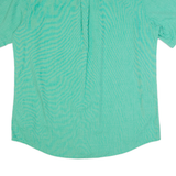 CHAPS Mens Plain Shirt Green L