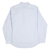 RALPH LAUREN Mens Shirt Blue Striped Long Sleeve XL