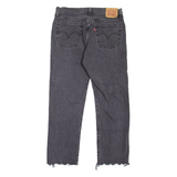 LEVI'S 501 Jeans Mens Grey Regular Straight W29 L26
