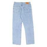 LEVI'S 501 Jeans Mens Blue Regular Straight Stone Wash W27 L25