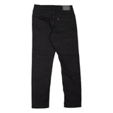 LEVI'S 502 Jeans Boys Black Regular Tapered W29 L29
