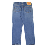 LEVI'S 501 Jeans Mens Blue Regular Straight Stone Wash W35 L30