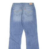 LEVI'S 528 Curvy Cut Womens Jeans Blue Regular Bootcut Stone Wash W28 L31