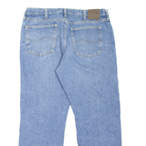 LEE Mens Jeans Blue Regular Straight W38 L29
