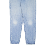 LEE Womens Jeans Blue Regular Mom Stone Wash W24 L30