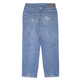 LEE Mens Jeans Blue Regular Straight Stone Wash W34 L29