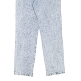 LEE Womens Jeans Blue Regular Tapered 90s Acid Wash W31 L30