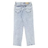 LEE Womens Jeans Blue Regular Tapered 90s Acid Wash W31 L30