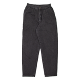 LEE Pleated Womens Jeans Black Regular Mom 90s W28 L29