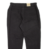 LEE Womens Jeans Black Regular Mom W34 L27