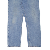 LEE Mens Jeans Blue Regular Straight Stone Wash W34 L30