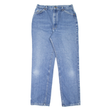 LEE Womens Jeans Blue Regular Mom Stone Wash W28 L30