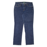 LAUREN RALPH LAUREN Womens Jeans Blue Slim Straight W32 L29