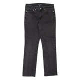 CALVIN KLEIN JEANS Mens Jeans Black Slim Straight W30 L27