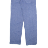 Mens Trousers Blue Regular Straight W28 L32
