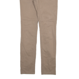 TOMMY HILFIGER Chino Mens Trousers Beige Slim Straight W31 L34