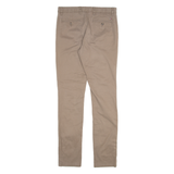 TOMMY HILFIGER Chino Mens Trousers Beige Slim Straight W31 L34