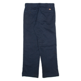 DICKIES 874 Workwear Mens Trousers Blue Regular Straight W30 L30