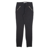 TOMMY HILFIGER Womens Trousers Black Slim Skinny Viscose W26 L28